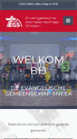 Mobile Screenshot of egs-sneek.nl
